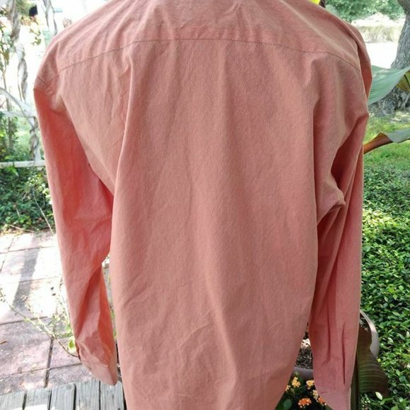 Robert Graham Sz L L/S Button Front Flip Cuff - Picture 4 of 8